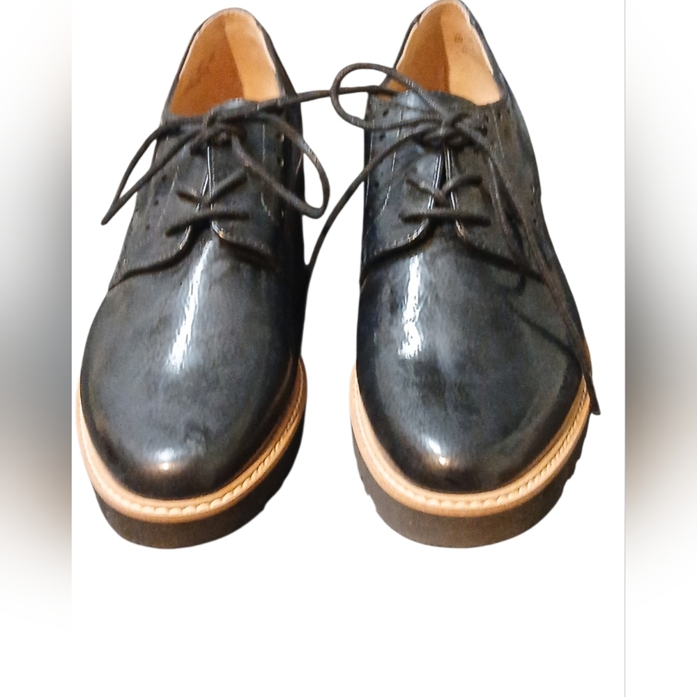 Franco Sarto -NWOB Ladies Black Lace Up Comfortable & Supportive, Non-slip Shoes - Picture 3 of 12